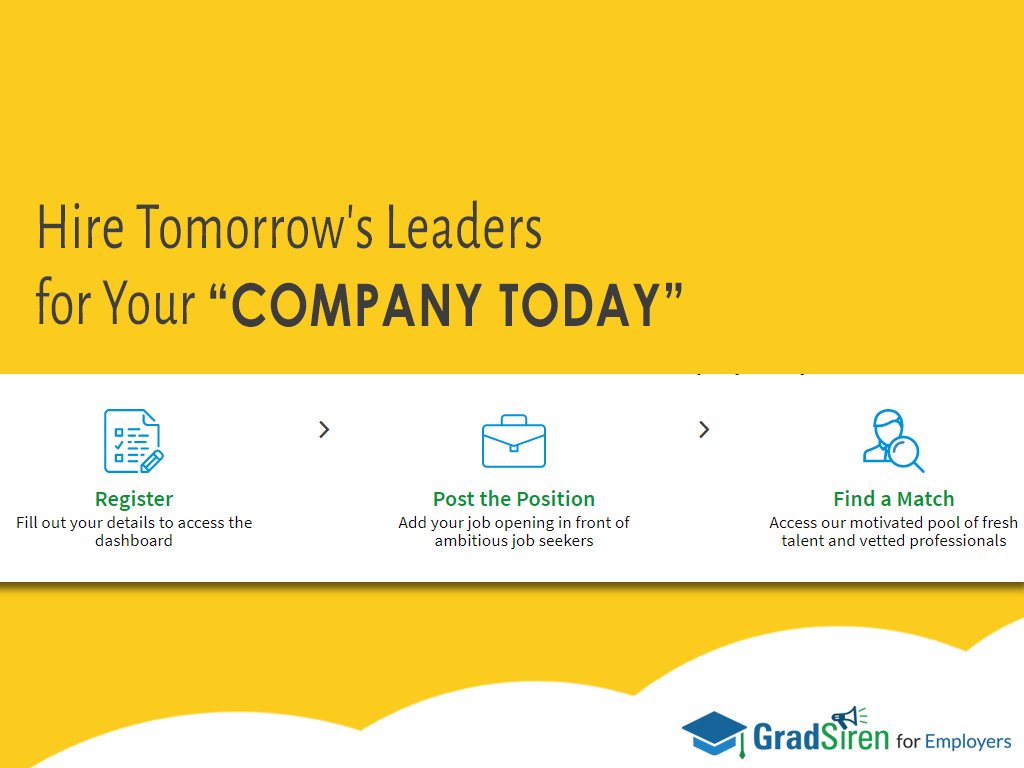 GradSiren's tweet photo. Not Just a Job, But a Path to a Career!
Search thousands of opportunities that are waiting just for you Grad Siren
#SearchforJobs #GraduatejobsinUSA #Internshipjobs
https://t.co/1vN4X16rrY https://t.co/mQmxtnlqsf