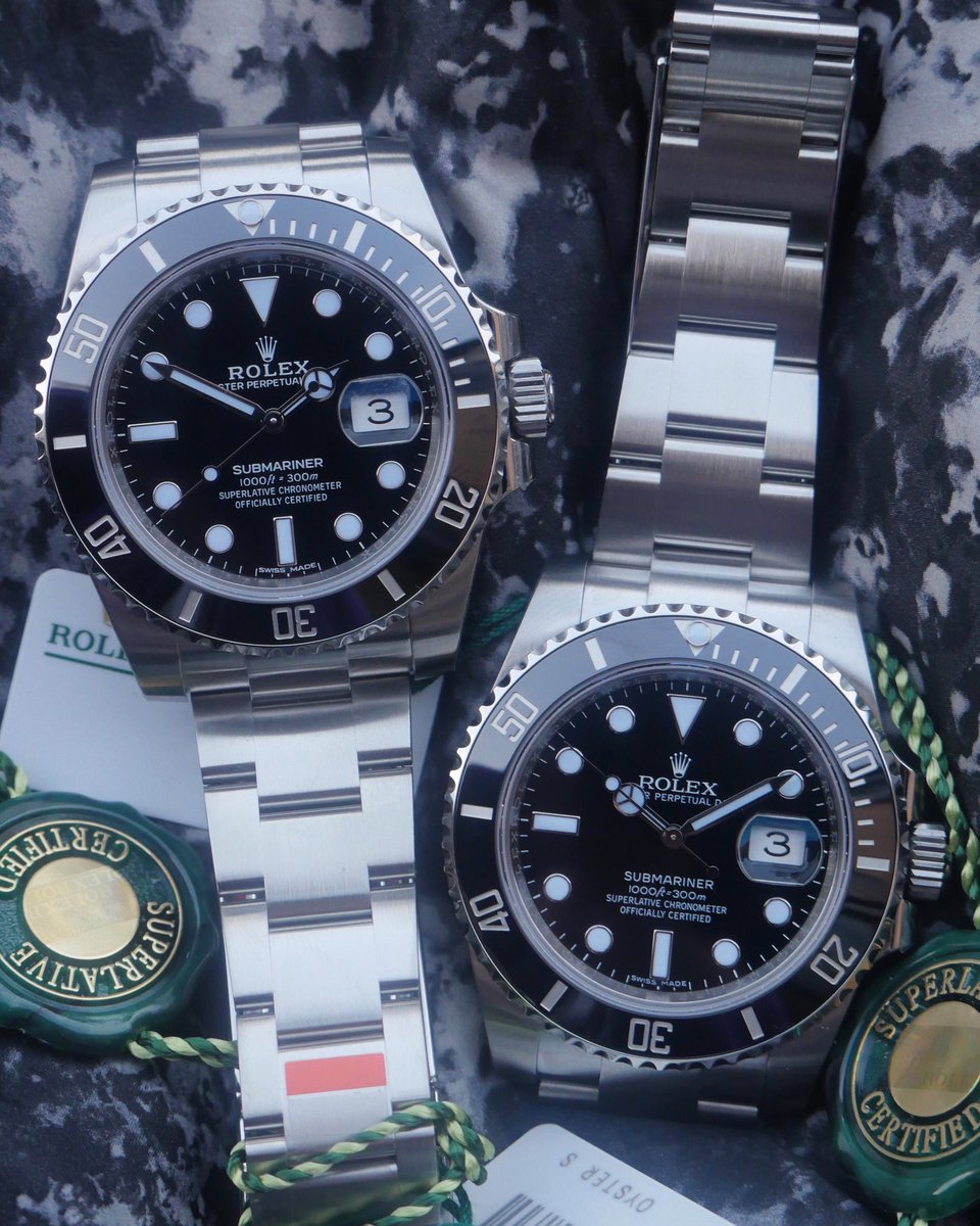 WatchesLDN's tweet photo. Fresh out the oven 👨‍🍳🍪 #RolexSubmariner #116610LN #InStock https://t.co/8I2j3IIBeA