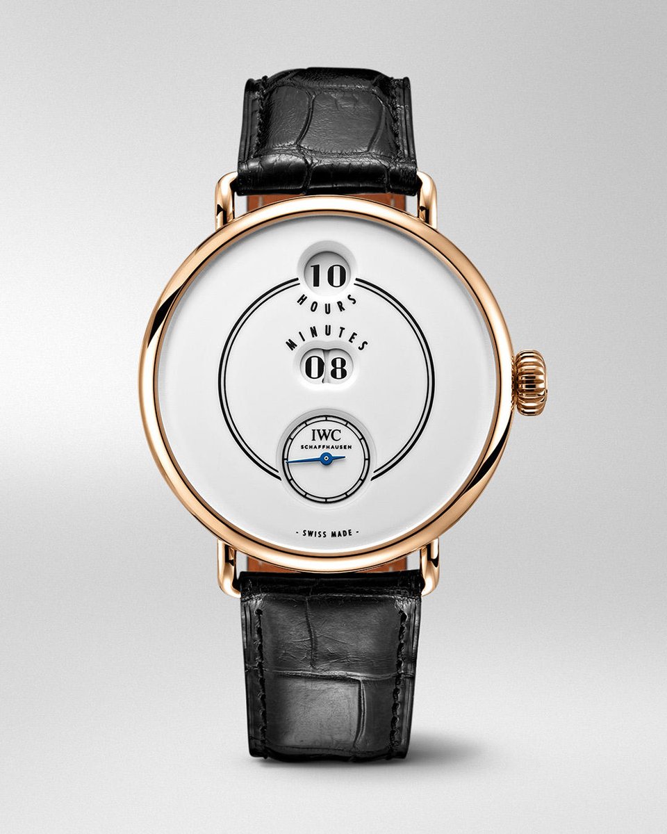 IWC's tweet photo. 1868 - 2018: IWC celebrates 150th year Anniversary with a 'Tribute to Pallweber'. Limited to 250 pieces, the Pallweber features the all-new IWC-manufactured 94200 hand-wound calibre. 

Discover the IWC Heritage: https://t.co/SVJ2ykgimN

#IWC150 #IWCSIHH #SIHH2018 https://t.co/6pVcAbGYco