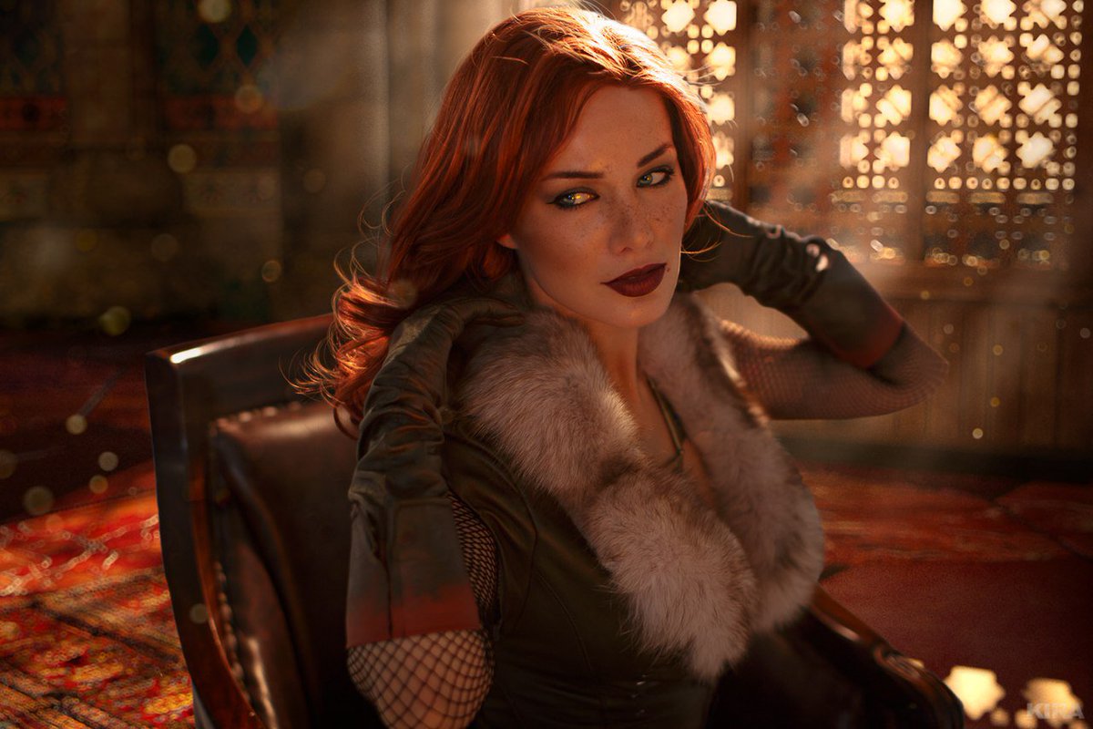 thewitcher's tweet photo. Triss:  Maria Hanna Cosplay (https://t.co/HMZj0DWnR7) 
Photos: @kmitenkova https://t.co/XlXFweRxBt