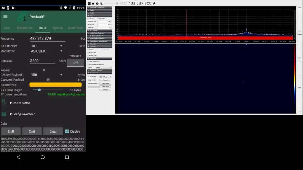 Pandwa_RF's tweet image. PandwaRF Demo: Capture &amp;amp; Retransmit Data Using Several Modulation Patterns pandwarf.com/news/pandwarf-…