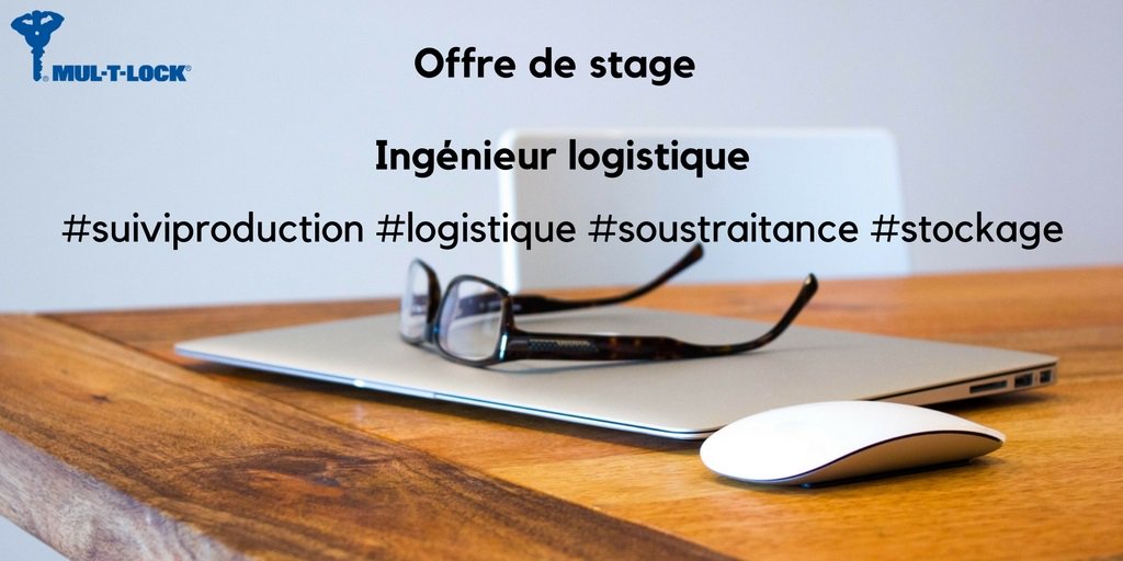 MTLFR's tweet photo. @MTLFR recherche #stagiaire ingénieur #logistique | poste basé à Clamart à pourvoir ASAP #suiviproduction #soustraitance #stockage 
→Pour postuler : lydia.h@mul-t-lock.fr https://t.co/nylvSS7s2C
