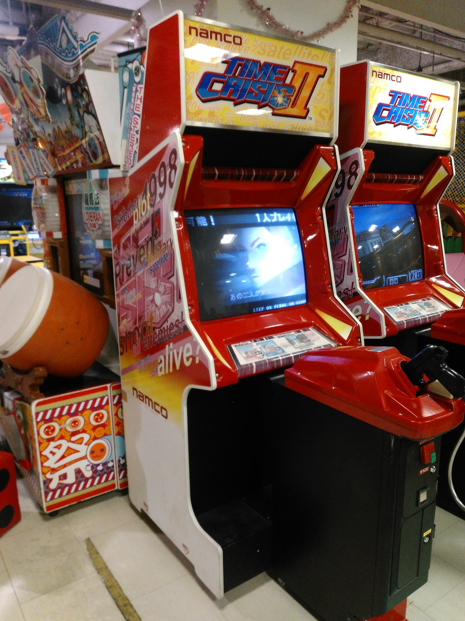 けんつ в X: „そういえば、ここのタイムクライシスⅡは珍しめな けんつ в X: „そういえば、ここのタイムクライシスⅡは珍しめな