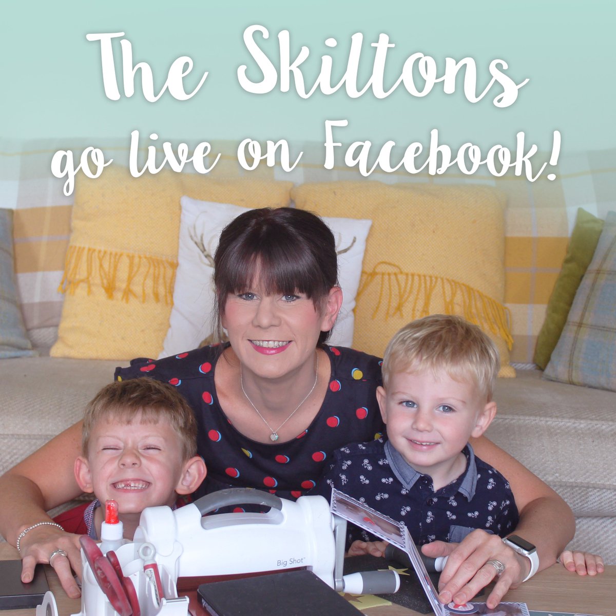 Watch <a href="/KatieSkiltonUK/">Katie Skilton</a> LIVE on Facebook at 7pm as she shows off our brand new limited edition #BigShot ahead of its UK exclusive launch on @hochanda_tv on 5th Jan, 6 &amp; 8pm &amp; Jan 6th, 9am, 1pm &amp; 5pm #crafts #DIYcrafts #sizzix #diecutting #hochanda
