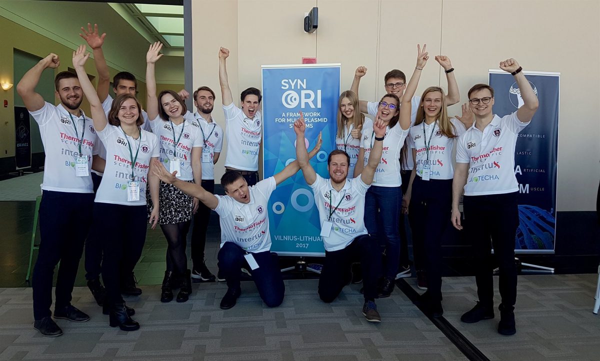 Proud to be the primary sponsor of the <a href="/Vilnius_iGEM/">Vilnius iGEM'18</a> team who won the #grandprize at the #iGEM competition in Boston, which is acknowledged as the most prestigious student competition in the area of synthetic biology. Congrats to the team on their success! ow.ly/jeaa30hyC6Z