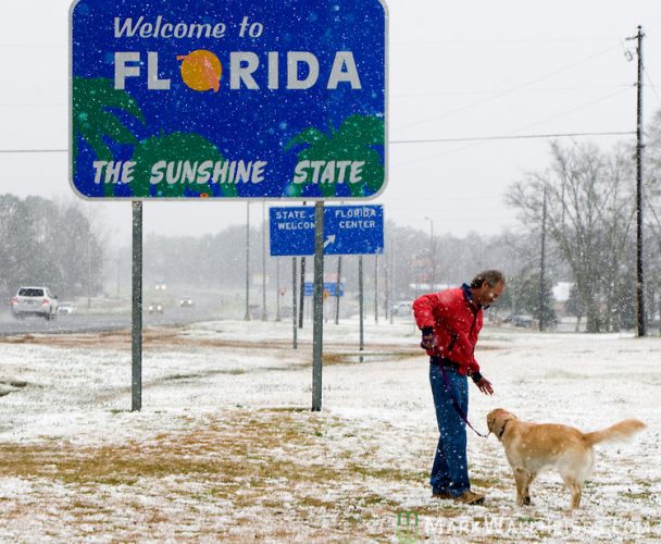 Snow in Florida ? (Jacksonville, Tallahassee, Daytona Beach apartment