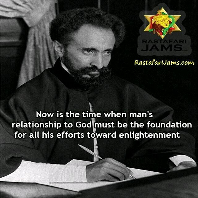 JAH Rastafari morning! Greetings in the name of H.I.M. Emperor #HaileSelassieI 👑🔯🦁

Give us di #TeachingsOfHisMajesty No Devil Philosophy!!! ❤💛💚 

#Rastafari #KingOfKings #LordOfLords #ConqueringLion #LionOfJUDAH #RastafariJams #SpreadLoveLikeAVirus