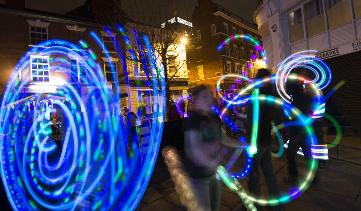 VisitNotts's tweet photo. One of our favourite citywide festivals returns on February 23rd, illuminating Nottingham's streets with pretty lights, art and imagination! > https://t.co/2XWWjA59LN #NottinghamLightNight https://t.co/lYvwvH2mAO