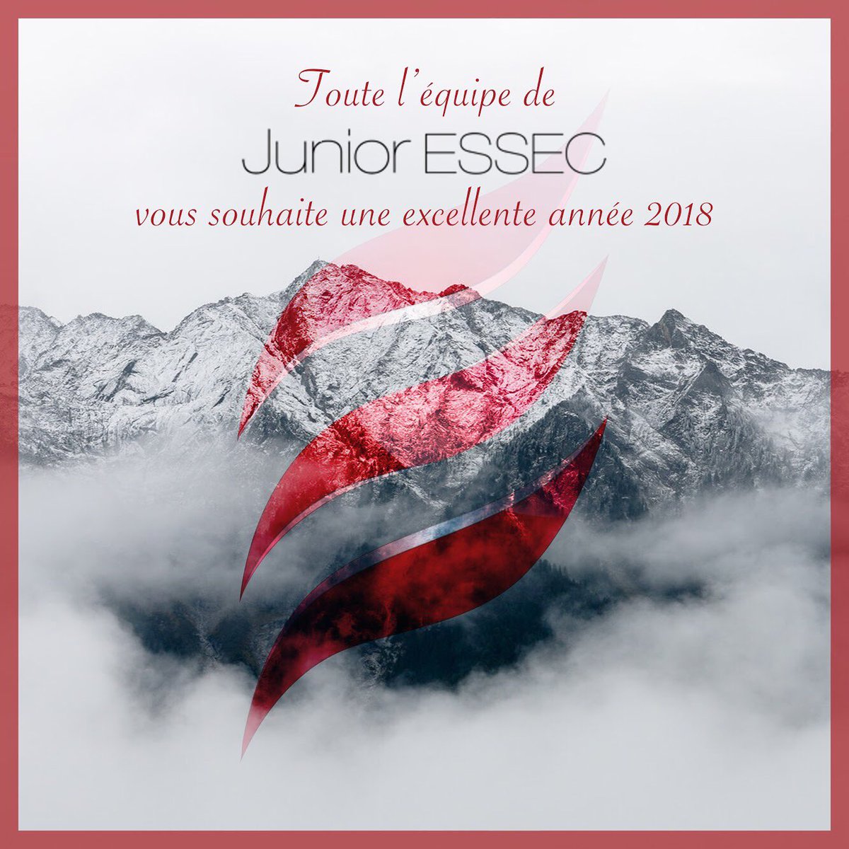 JuniorESSEC's tweet image. Toute l’équipe de Junior ESSEC vous fait part de ses meilleurs vœux pour l’année 2018 !