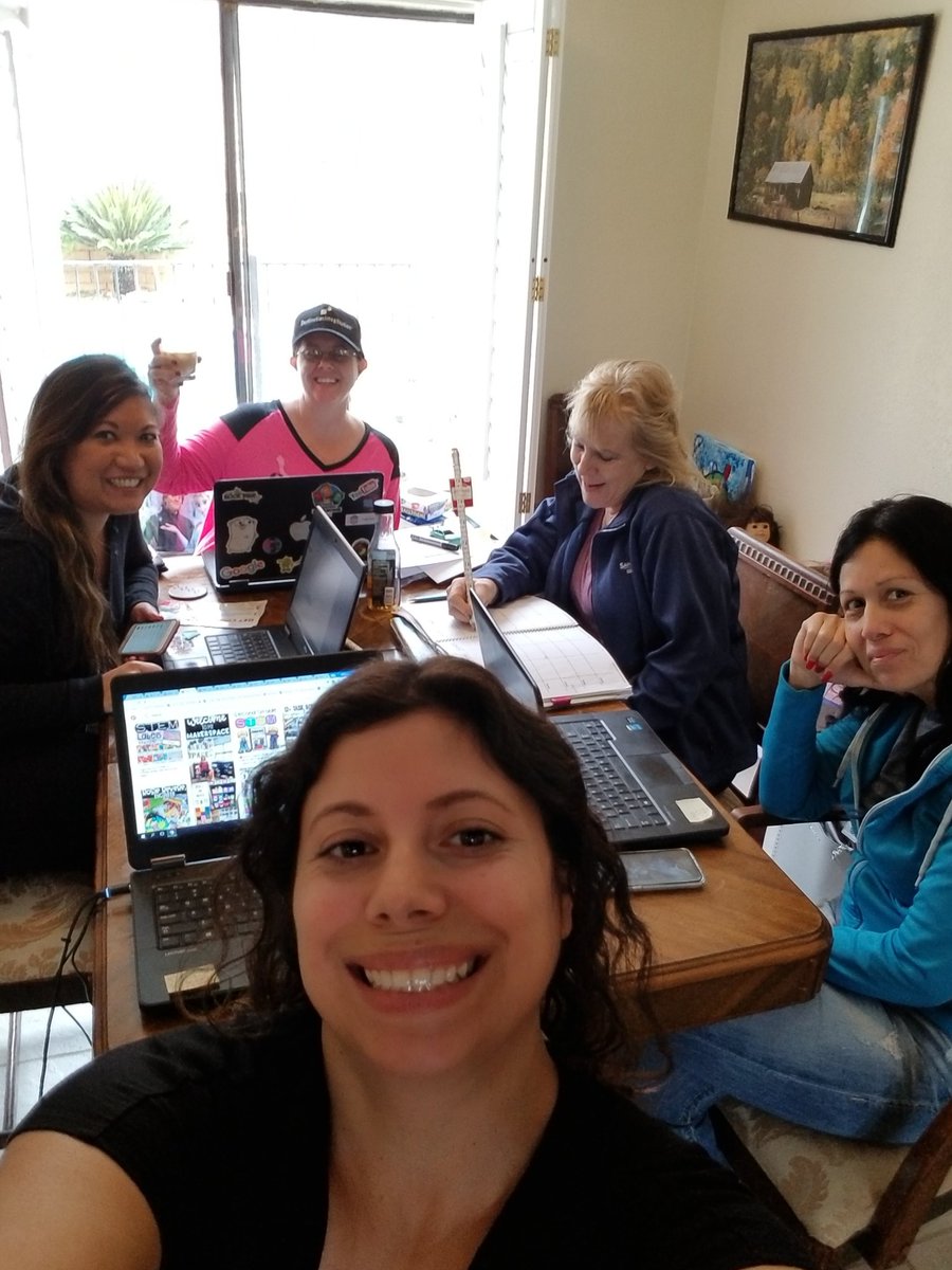 msmonicasanchez's tweet photo. Collaborating with the team during break! #notjustcolleagues #lovemyfriends #teachersneverstopworking @Crestmore_CJUSD @Hernandez_CJUSD @Nitch_CJUSD @Mslucyportillo https://t.co/PS4YmEFxR1