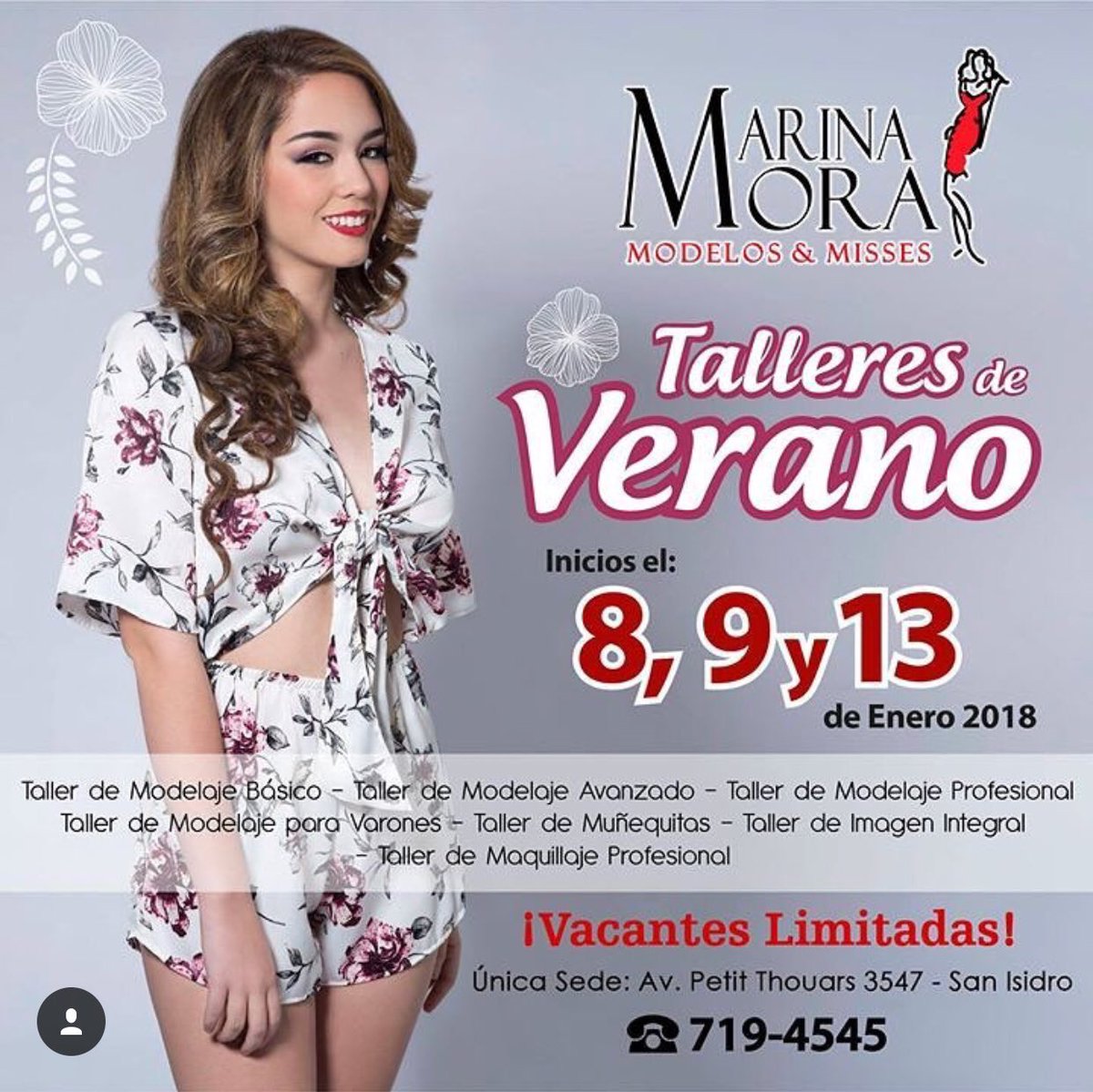 MoraMarina's tweet photo. Todo listo para nuestros #talleresdeverano @EscuelaMarinaM #etiqueta #modelaje #baile y mas #informes al 7194545 o visítanos en av petit thouars 3547 San Isidro #unicasede #sedeexclusiva 💫❤️ https://t.co/ZcCeV9q61P