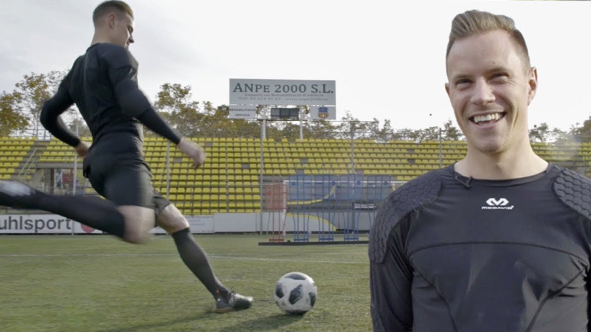 We put <a href="/mterstegen1/">Marc ter Stegen</a> to the test in some outfield skill challenges thanks to <a href="/McDavidEU/">McDavid® Europe</a> 👊 youtube.com/watch?v=uVYW9k…