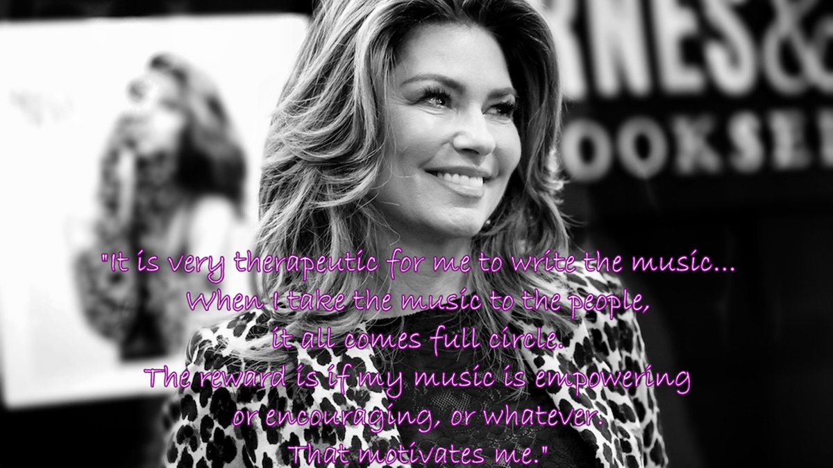 ShaniaPics's tweet photo. The best Shania quote 😊we love you Shania ❤️❤️
#ShaniaTwain #quote #quoteoftheday #CountryMusic #music https://t.co/7wb5XlK21R