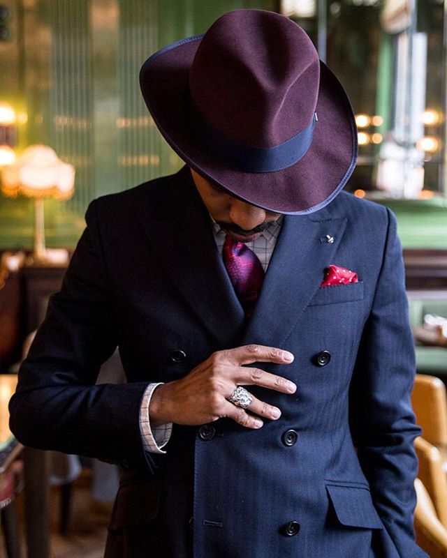 Our designer Mr. @SGordonTieMaker maintains his sartorial prowess throughout the colder months with our double-breasted blazer. Shop our range of blazers and jackets: goo.gl/pSm9EK