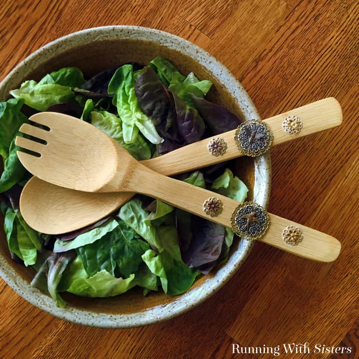 If your New Year's resolutions have you turning towards salads, why not get crafty with it?! The <a href="/ONeilSisters/">O'Neil Sisters</a> will teach you how to easily embellish salad tongs in their latest video tutorial on the blog! 

See the idea --> knry.us/2ERHZ0j

#crafts #DIY #gifts