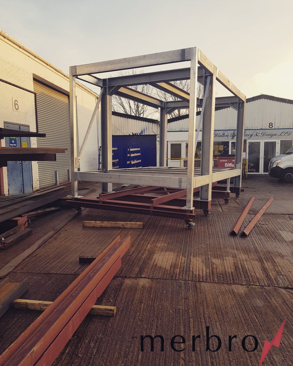 MerbroLTD's tweet photo. Pumping Station Structure complete, weighing in at over 3 tonnes. Anyone fancy moving it?  #structural #steel #pumpingstation #welding #fabrication #gloucester #merbroprojects https://t.co/FriRwGHxE8