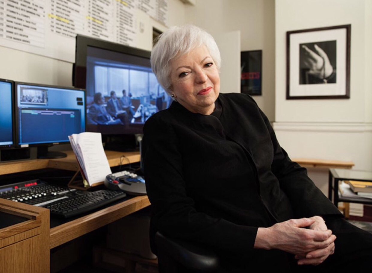 Happy birthday to legendary editor and frequent Scorsese collaborator, Thelma Schoonmaker (b.1940)! 