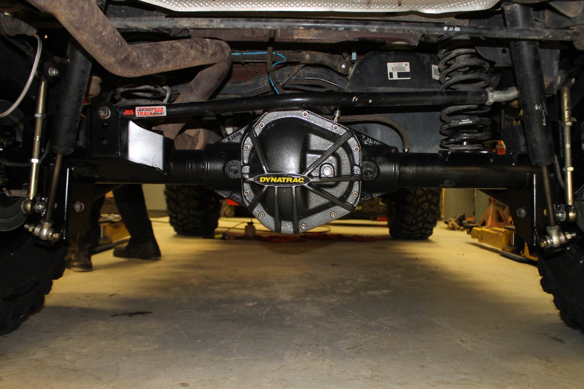 We just installed these Dyna Pro-Rock 60s (front and rear) on this awesome JK! Pete, as always, did a great job on the upgrade! Give us a call to get your's today and start the new year off right!