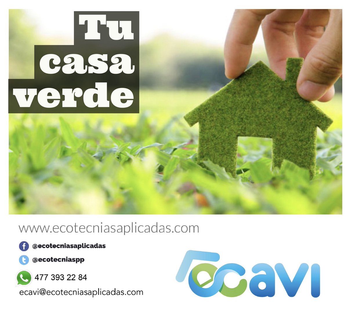 Ecotecniasapp's tweet photo. Ecavi puede construir tu casa verde en tan sólo tres semanas, contáctanos y te haremos un presupuesto con todas las ecotecnologías para que seas sustentable #PiensaVerde 🏡 ¡Desde ceros! https://t.co/RCQgpMfsLe