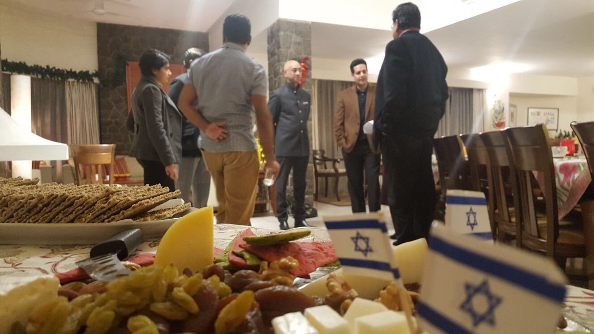 danielocarmon's tweet photo. Good initiative by @ficci_india 2invite &amp;brief  members of the #Israel #India #Parliamentarians forum.Held a nice gathering of group at @IsraelinIndia Residence,led by #HarshNeotia @poonam_mahajan w/MP @M_Lekhi participating.Thank you all 4 participating in the debate! @Froim https://t.co/HvjTwf7Xot