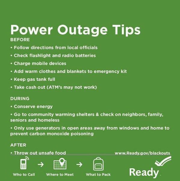 Nws Boston On Twitter Power Outage Tips Given The Likelihood Of Power Outages On Thursday Especially Across Eastern Ma Ri Here Are Some Very Important Safety Tips Please Rt To Spread The Word