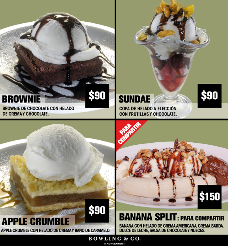 🎳🍨 Refugiate del calor en #BowlingNorcenter y disfrutá un rico postre helado 😋👇