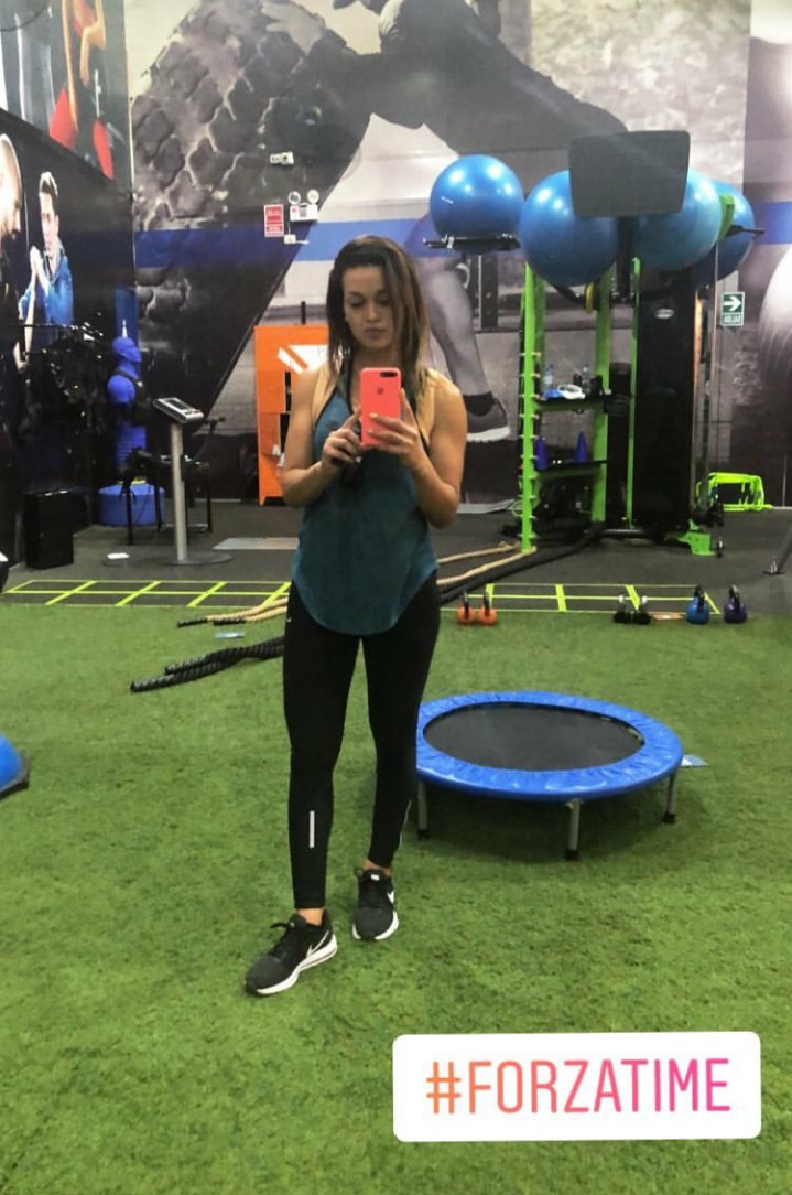 TeamAngieA's tweet photo. Angie entrenando ππͺ #ForzaTime ππ https://t.co/cLozlAbyzF