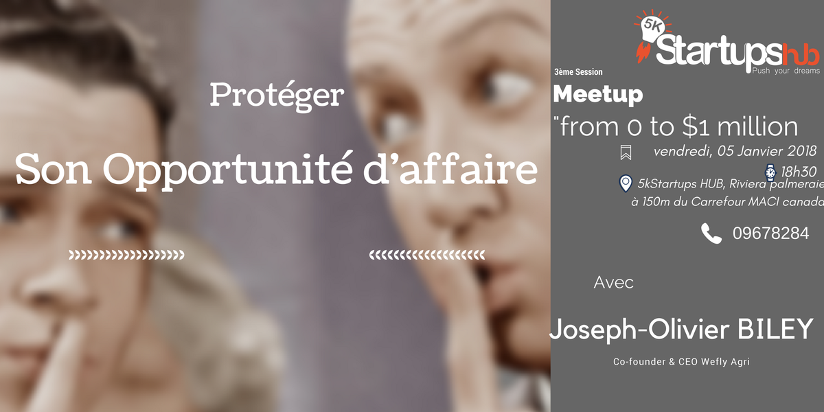 Vous avez mis le pied sur la perle rare?✨
Des journées interminable à travailler sur son projet opportunité d'affaire?🕛
Comment vous protéger votre idée? votre produit?💡💰
Prenez rendez-vous pour cet event!
Cliquez là!! ========>> eventbrite.com/e/billets-meet…… #startup #abidjan
