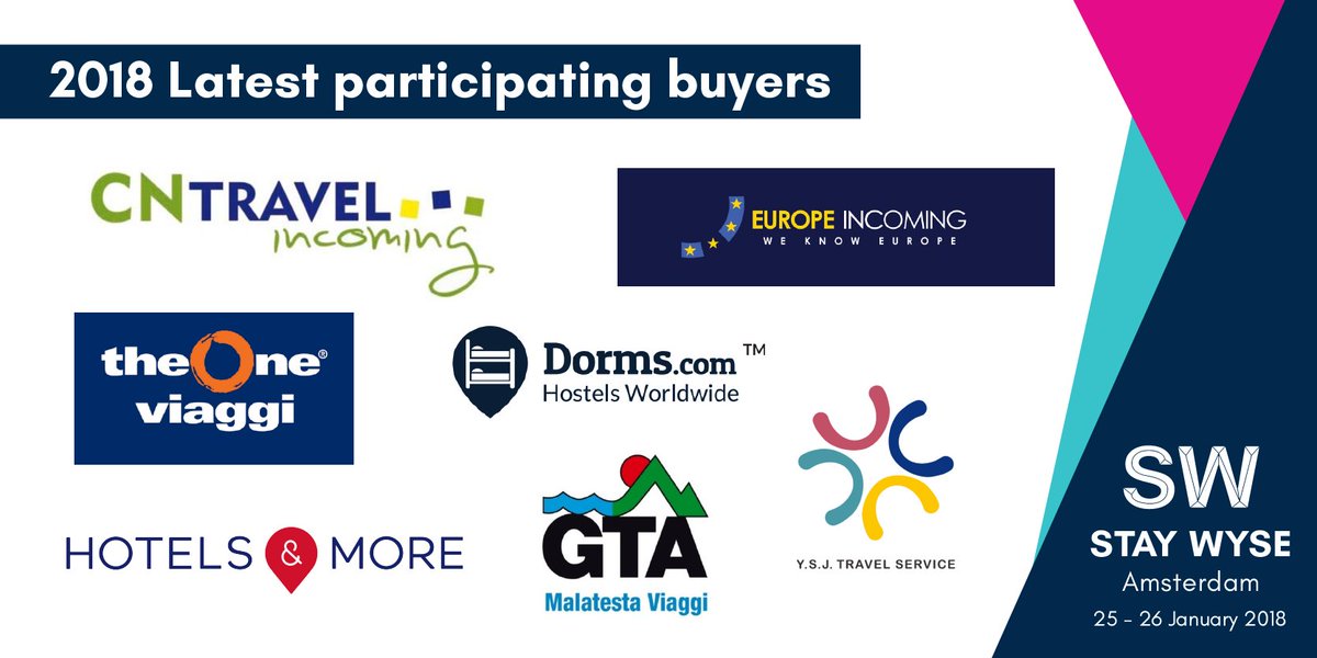 Online scheduling for 2108 STAY WYSE Conference business appointments has now started. Attending #STAYWYSE gives the opportunity to pre-schedule up to 30 appointments with leading buying organisations. Register today to meet your new business contacts.  
ow.ly/xBCz30hxaFU