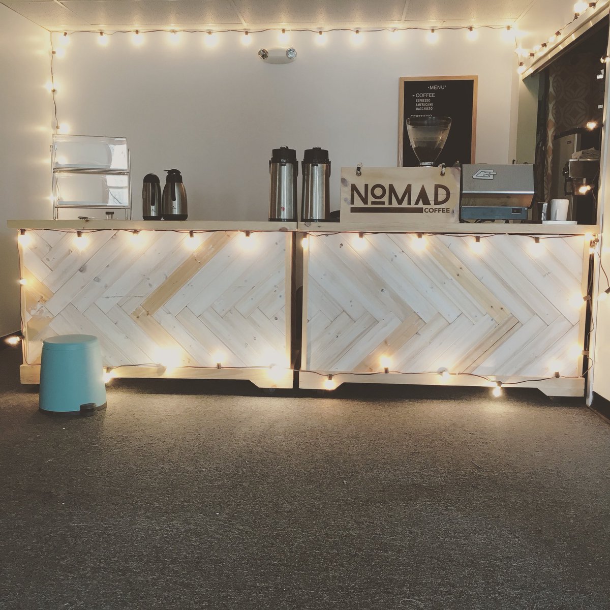 Our new #PopUp shop is open at 7 Main St in #EssexVT C’mon by and enjoy waiting 1.5mins for your #coffee indoors!