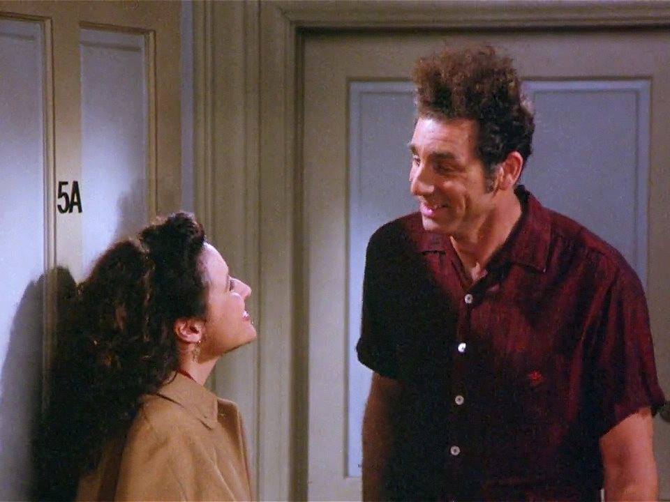 "No reason. I just want to see you again." "The Kiss Hello" is on #Seinfeld tonight! https://t.co/iT7Bc8hXSF