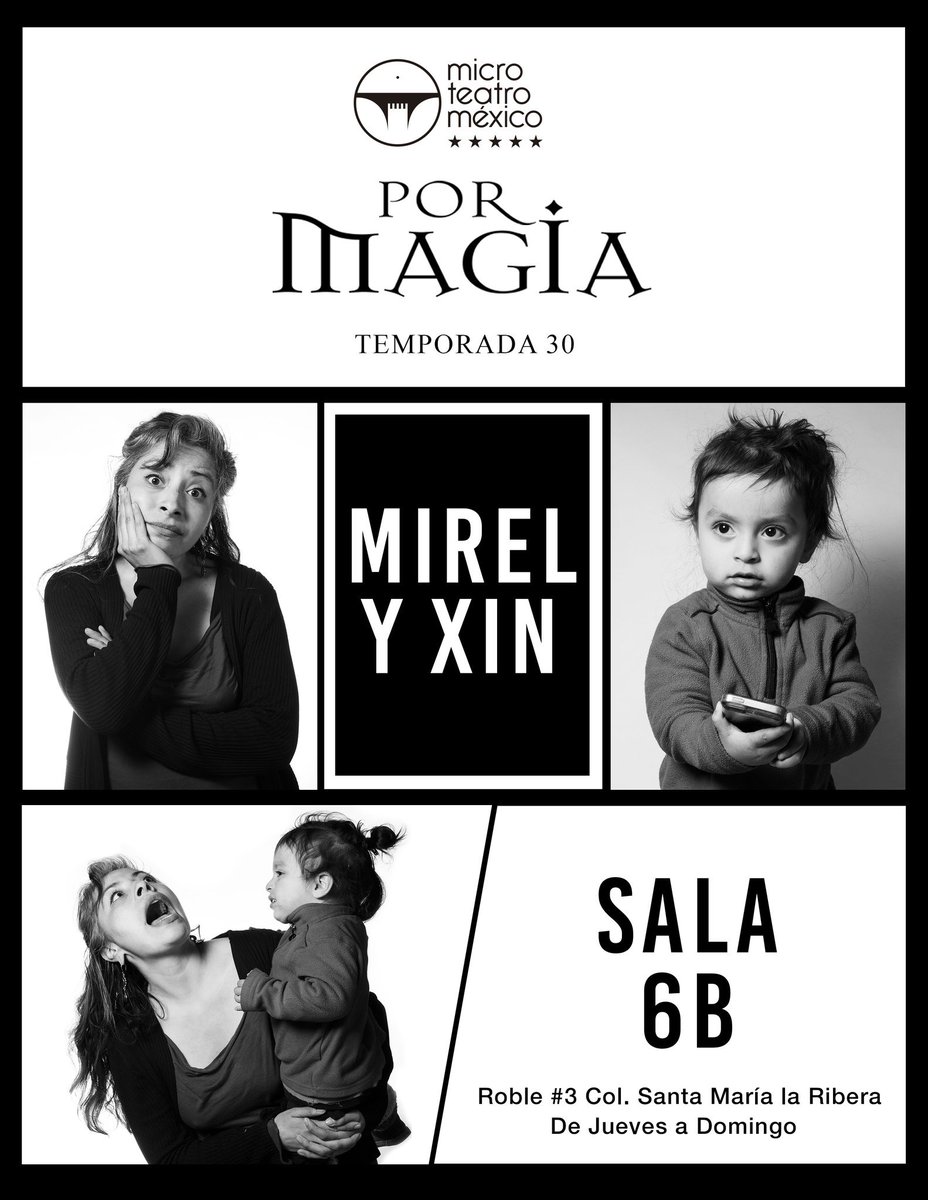 MicroTeatroMex's tweet photo. Hoy de 4 a 6pm puedes ver 6 microobras maravillosas #porMagia  Comedia, suspenso, realismo en el horario de #tarde y 3x2 en cerveza nacional https://t.co/lWmzoU7k0o