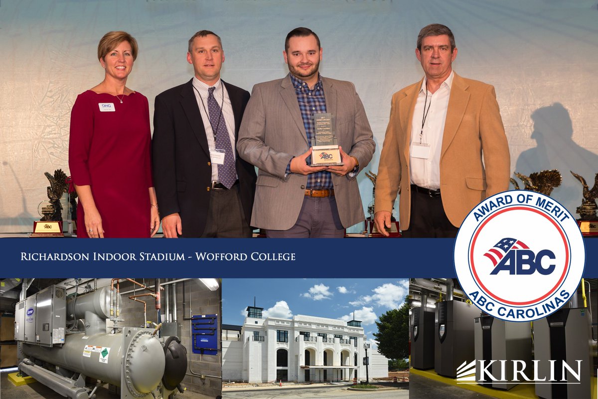 KirlinDB's tweet image. We are very proud to extend our congratulations to Kirlin’s Carolinas group – recipient of, not one, but two “AWARDS of MERIT” in the 2017 ABC Carolina’s Excellence in Construction Awards.Congrats all, keep up the outstanding work!
#Kirlin #KirlinCulture #EIC17 #KirlinTeam