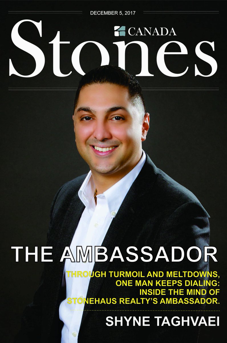 Shahin.  Congratulations Shahin on your success in 2017.  Stonehaus Realty would like to thank you for your dedication and support to our vision.  We couldn't do it with out you. Looking forward to your continued growth in 2018! #Realtor #VancouverRealtor