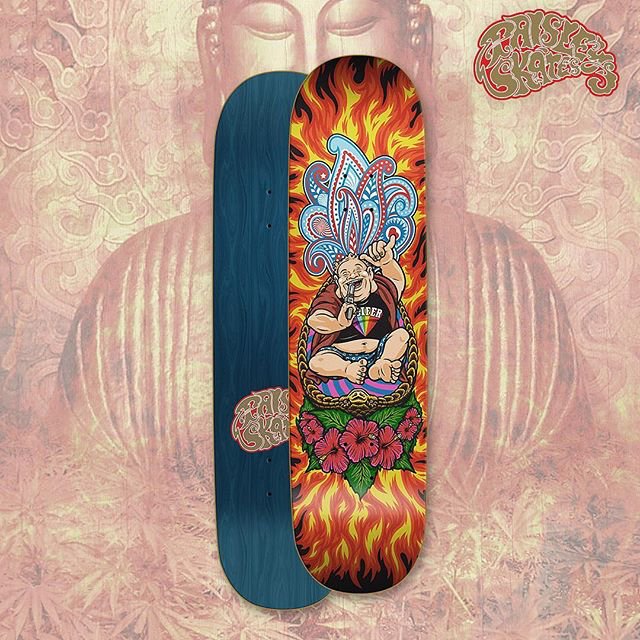SPoTTampa's tweet photo. @PaisleySkates never fails to amaze us with their incredible graphics! Shop all of these decks right now in-store & online at #SPoTTampa.
#PSLY https://t.co/f6zuwd5Qyq
