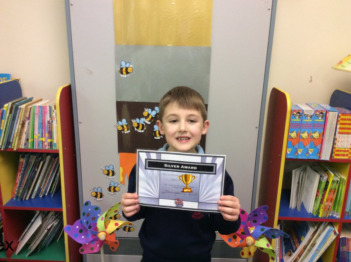 AbramBrynGates2's tweet image. Huge congratulations to Dylan who is the first child to achieve his Silver Award for reading 20 books at home.  Keep reading Dylan!
#proudteacher
#readingrocket