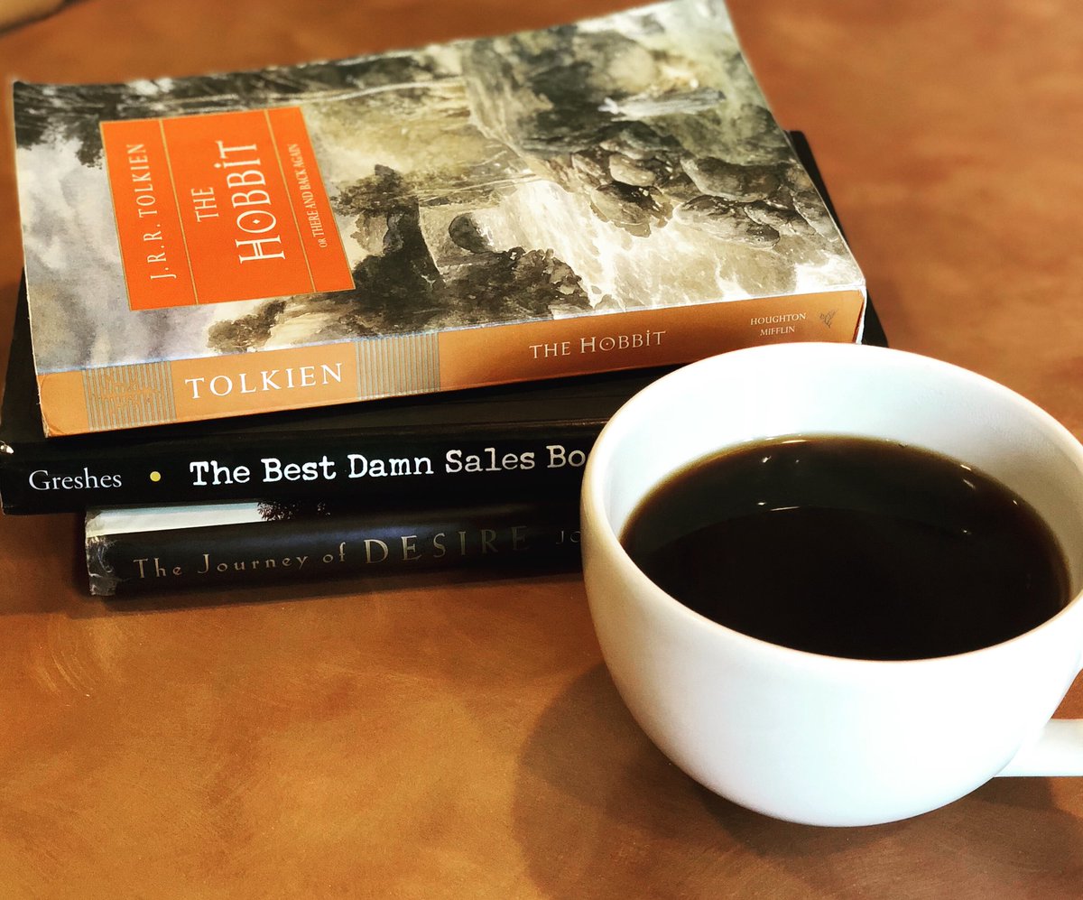 My first meeting of the day was in Tualatin with one of my <a href="/SparktoBonfire/">Spark to Bonfire</a> Consulting clients. 

Now taking a few minutes for me, before heading off to my next work stop. 

#TakeABookWithYou 

#Read10PagesADay #Coffee #CoffeeBreak #EnjoyYourLife #EnjoyYourWork