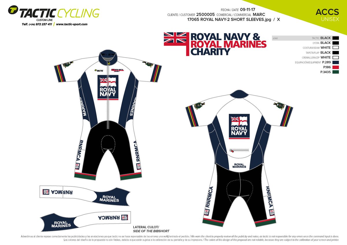 New updated @RNRMCA race kit for this season. Thanks to  @tacticsport increased recognition of our @RoyalMarines brothers and the support we receive from @RNRMC #onenavy @GlobenLaurel @Navynewsnet @BFBS_Sport @RNReserve @NAVYfit @RoyalNavy