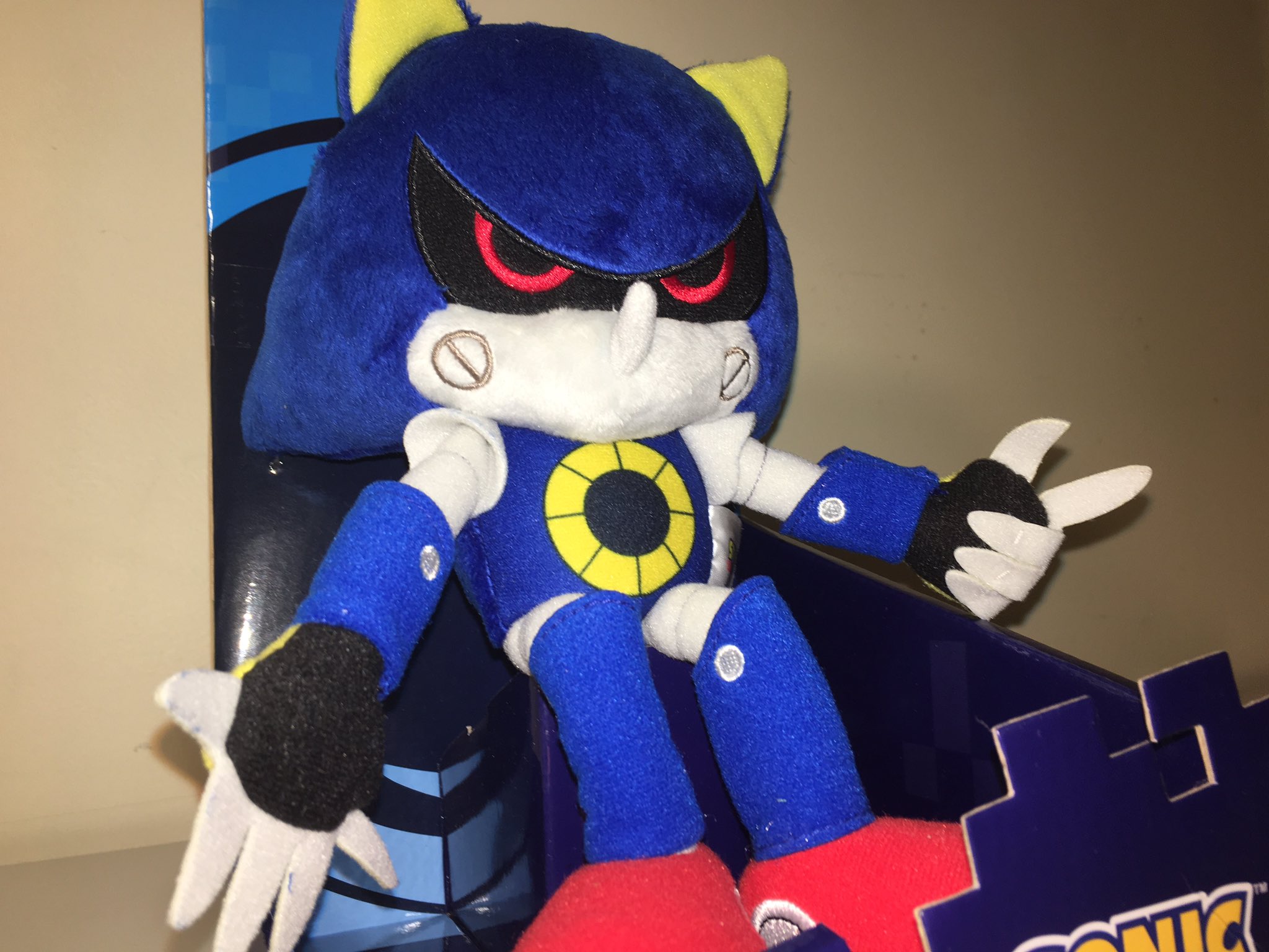 mecha sonic plush