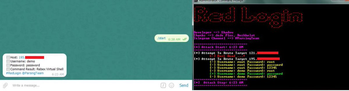KitPloit's tweet photo. RedLogin - SSH Brute-force Tools https://t.co/hGPCBzuE8M #Bruteforce #Passwords #RedLogin #SSH #Telegram https://t.co/1VeIcNKm1R