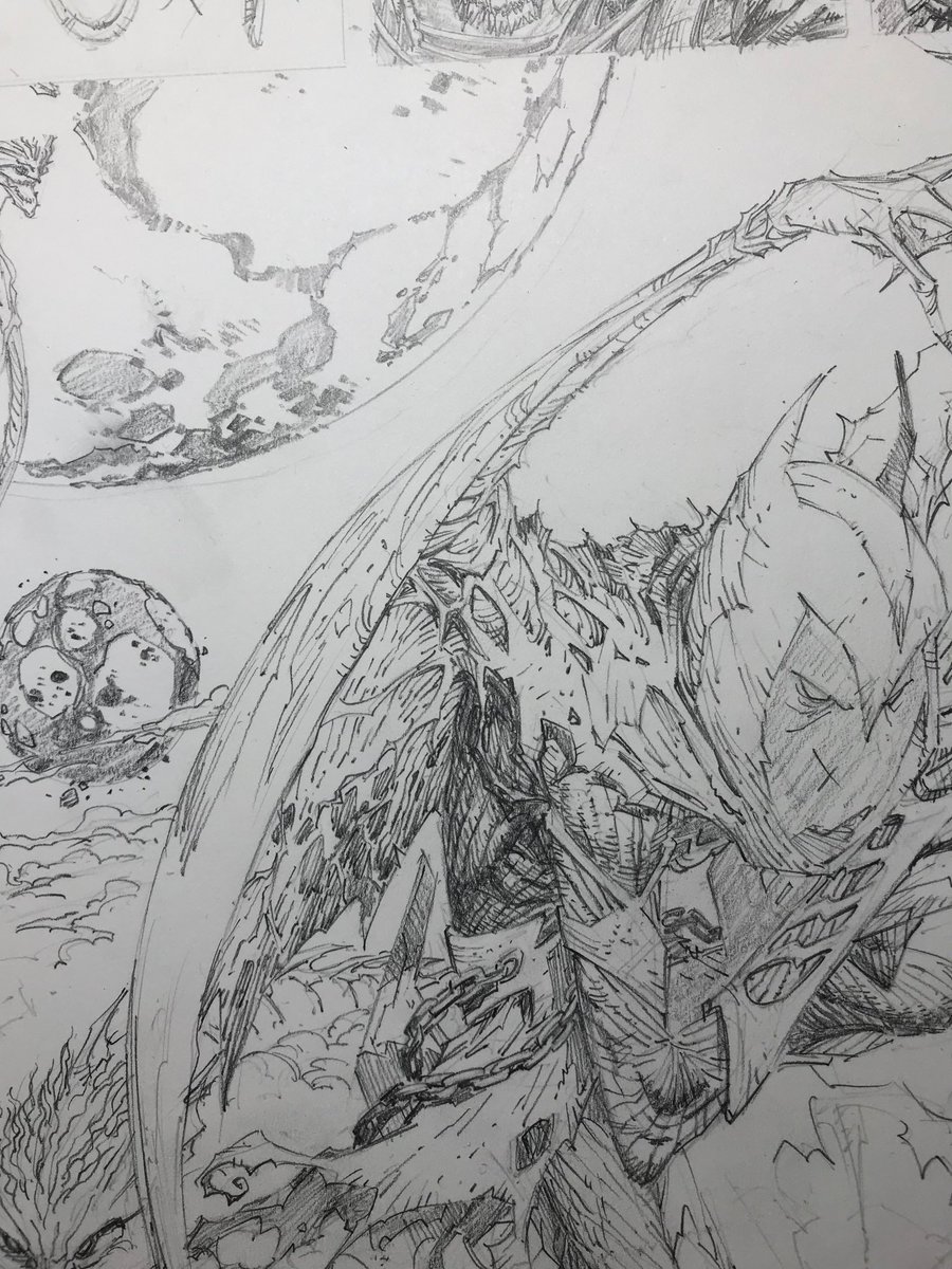 GregCapullo's tweet photo. First page of the year WIP.                                     🤘🏻✏️🤘🏻 https://t.co/3J3AlAESLt