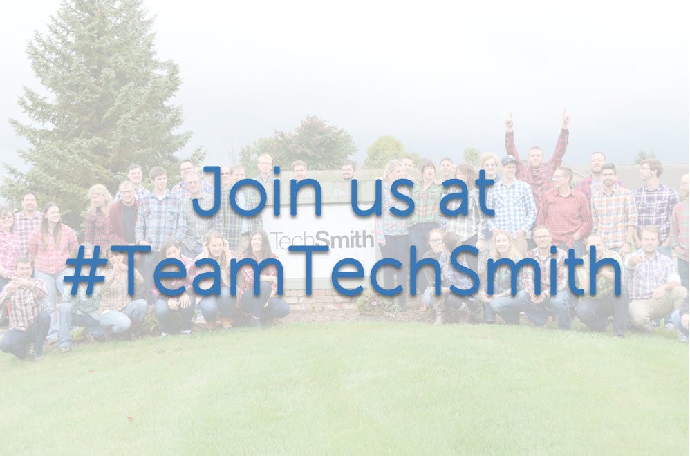 TechSmith's tweet photo. Looking for a new job at the start of this new year? Begin your career at @TechSmith. We're a team focused, innovative tech company that brings a West Coast culture here to the Midwest. 

Learn more about who we are at https://t.co/Tg7cHSoT51. #TeamTechSmith #NewYearNewJob https://t.co/qGb7eEYm0C