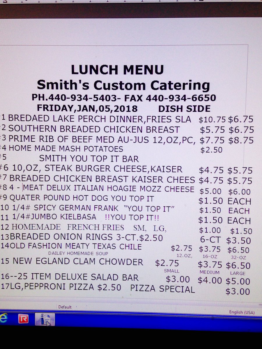 CateringSmiths's tweet photo. https://t.co/BCRlXaGvcE