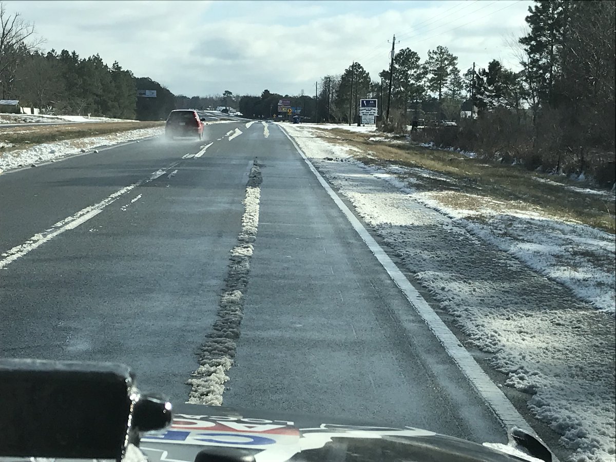 russell_colburn's tweet image. Still have some icicles on the #firstalertwx Storm Tracker, but the snow is melting here in #WareCounty, #Georgia. ❄️ ⛄️ @ActionNewsJax