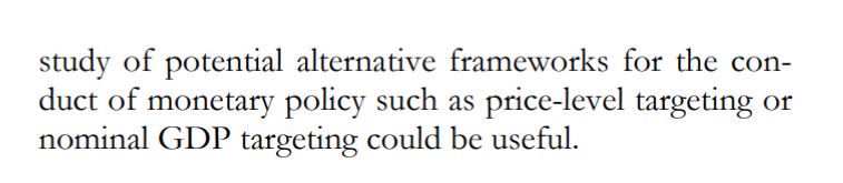 MaMoMVPY's tweet photo. @federalreserve 4/n note now the FOMC is not only discussing Price Level targeting, but also NGDP level targeting. The battle of monetary ideas is moving in a Market Monetarist direction on the FOMC. https://t.co/IxP0lC7cdn
