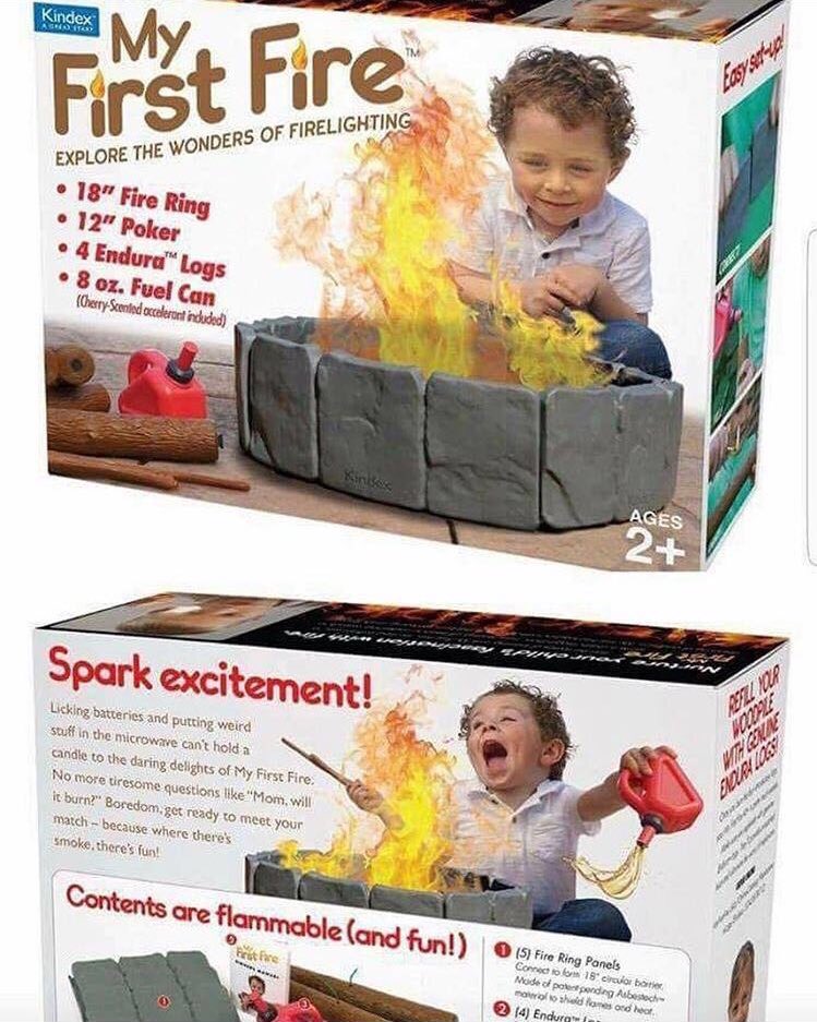 fer_machado123's tweet photo. Perfect gift for the little guys. Why would one fry is you can flame-grill? #fire #flamegrilled #burgerking #fireisbetter https://t.co/FyePOpktWq