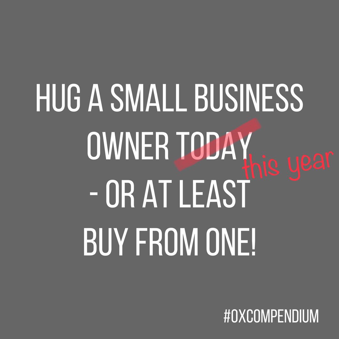 Happy New Year!

Make 2018 the year you #supportlocal more. Spend your ££ supporting the local economy AND find something unique. 

Pick up your #OxCompendium for £4 from 80+ local businesses or order from our website for your guide helping you #eatlocal #drinklocal &amp; #shoplocal