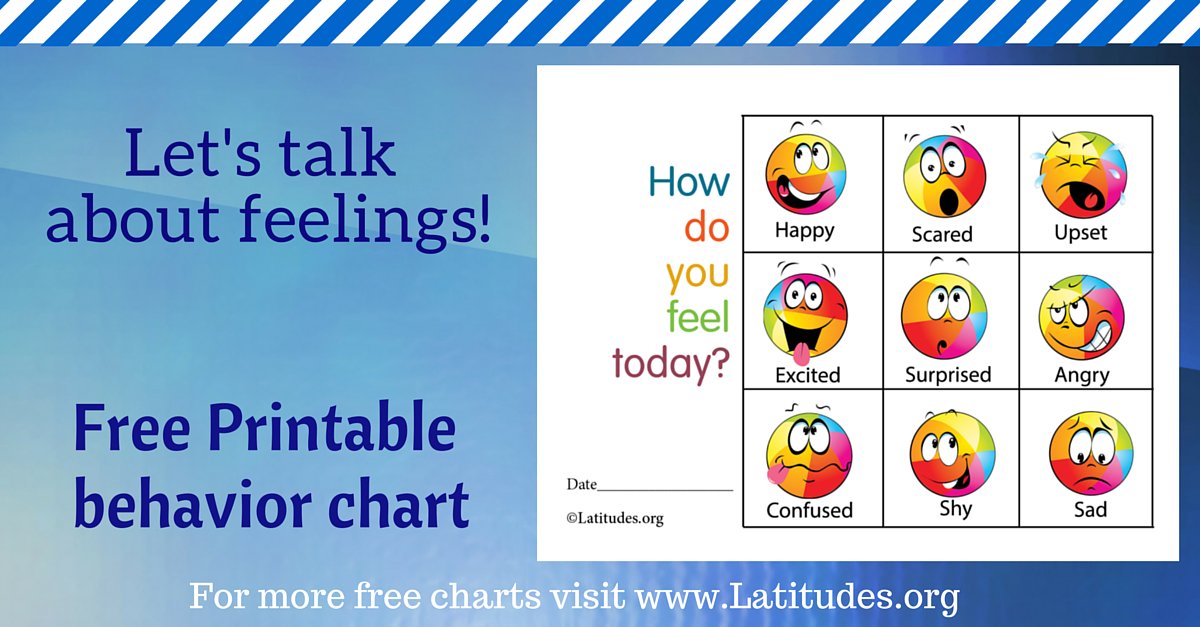 How Do You Feel Today Chart