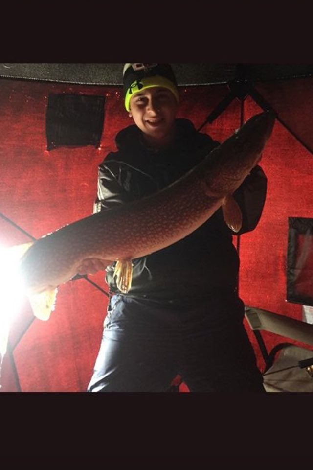 DanielPotocek's tweet photo. Nice Pike through the ice! Video coming soon. #icefishing https://t.co/xPocShpVGX