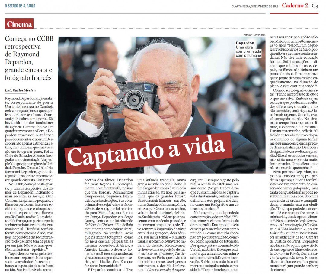 “Na minha fotografia, como no meu cinema, perpassam as mesmas obsessões. A Áf... instagram.com/p/BdgBWhLBpuh